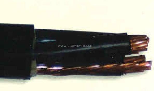 Item # 4/3RJG, Round Double Jacketed Submersible Pump Cable