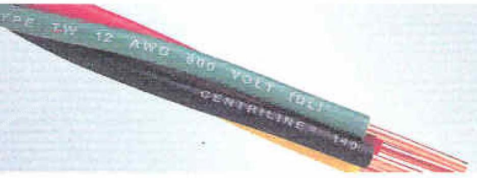 Item # 4/3PTFG, Twisted Type THW Submersible Pump Cable
